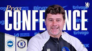 POCHETTINO  Brighton vs Chelsea Press Conference  Prematch  140524  Chelsea FC [upl. by Sela]