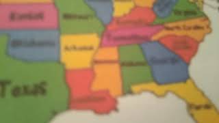 50 states song alphabetical order official video 50 states [upl. by Kealey]