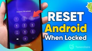 3 Ways to Reset Android Phone When Locked  No PatternPinPassword  2024 [upl. by Yrrag]