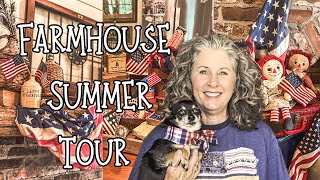 Summer Home Tour  Welcome to Tiffany’s Farm House [upl. by Dellora]