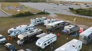 Labor Day Weekend Campout Sams Cape Codders Scusset Beach Fly Over [upl. by Theran]