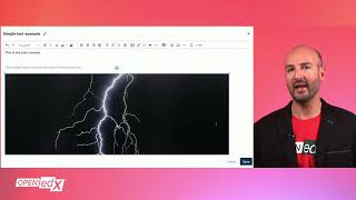 How To Add Course Content in the Open edX Platform  Text amp Images [upl. by Brent]