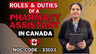 Pharmacy assistant jobs and responsibilities in Canada  how to be a pharmacy assistant in Canada [upl. by Socrates]