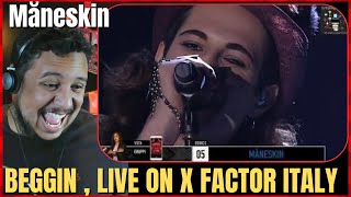 Måneskin  Beggin  VOCAL COACH REACTION [upl. by Fausta]