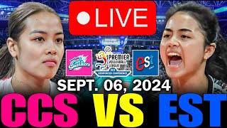 CREAMLINE VS EST COLA 🔴LIVE NOW  SEPT 06 2024  PVL INVITATIONAL CONFERENCE 2024 pvllive2024 [upl. by Eire165]