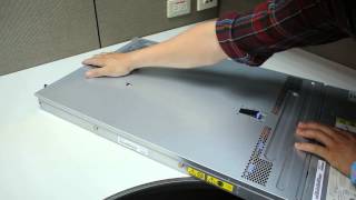 IBM System x3550 M4 Install Cover [upl. by Goober]