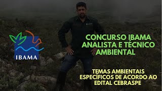 Curso Concurso IBAMA Analista Ambiental Tema 1  Licenciamento Ambiental [upl. by Ennovihc]