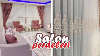 SALON İÇİN PERDE MODELLERİ  Birbirinden Şık Perdeler [upl. by Kerekes85]