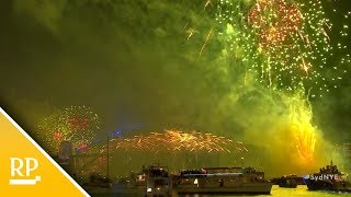 Neujahr 2019 Das Feuerwerk in Sydney [upl. by Brookes]