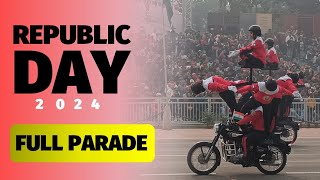 75th Republic Day Parade 2024  75th 75threpublicday kartavyapath newdelhi [upl. by Elana]