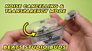 Beats Studio Buds How to Switch Between Active Noise Cancelling amp Transparency Mode [upl. by Reseda]