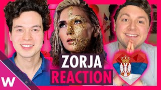 Zorja Eurovision Serbia 2022 Reaction [upl. by Aseel]