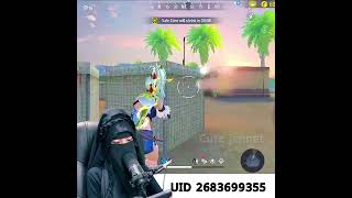 আরে কি হলো 😕😕 cutejannatgaming garenafreefire girlgamer jannatgaming short freefire [upl. by Aloibaf]