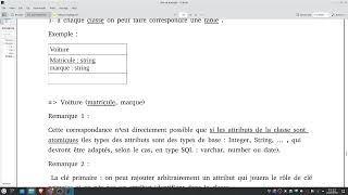 UML  Construire le schéma relationnel de la base de données à partir du Diagramme de classes12 [upl. by Adnohrahs]