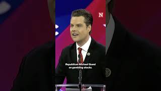 Gaetz Calls Out Fellow Republicans Democrats In Drag [upl. by Ardnic45]