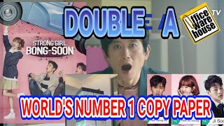 Double A Copy Paper The Worlds number 0ne Copy Paper [upl. by Adiehsar]