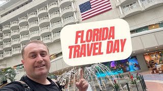 FLORIDA Travel Day Manchester to Orlando  Virgin Economy amp Wyndham Disney Partner Hotel  2024 [upl. by Story]