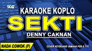 SEKTI  Karaoke Koplo Nada Pria DENNY CAKNAN [upl. by Esmond888]