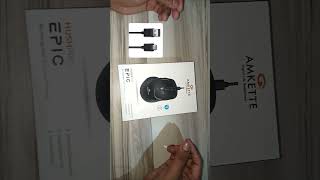 Unboxing Amkette Bluetooth Mouse 🎁  Rechargeable amp Wireless 🔋quot [upl. by Atyekram]