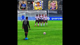 Trio MSN FREE KICK ☠️🎯 fifa fifamobile eafc [upl. by Enilegnave899]