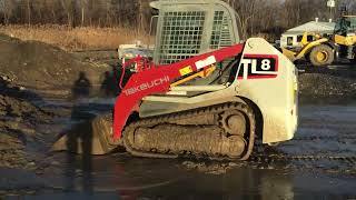 FOR SALE 2017 Takeuchi TL8CRN Tracked Skid Steer Stock A3784 [upl. by Abby]