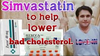 Simvastatin 10 mg  20 mg tablet  Zocor 20 mg tablet  Uses and Side effects in urduhindi [upl. by Bacchus]