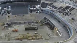 Vivint Smart Home Arena Renovation  Bowl Timelapse [upl. by Boru284]