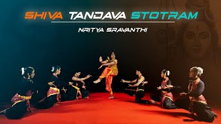 Shiva Tandava Stotram  Classical Dance Cover  NRITYA SRAVANTHI [upl. by Leisam]