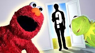 Elmo and Kermit The Frog Meet Elmos Big Brother [upl. by Shermy504]