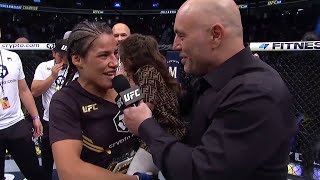 UFC 269 Julianna Peña Octagon Interview  New UFC Bantamweight Champion [upl. by Warfeld]