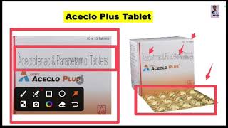 aceclofenac amp paracetamol tablets [upl. by Llenwad497]