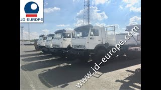 20 X NEW KAMAZ TRUCKS shipped to Angola [upl. by Wendeline]