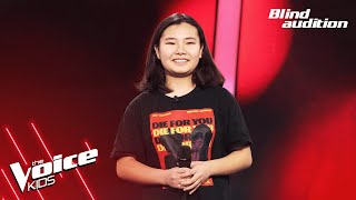 MunkhjinB  quotStand By Mequot  Blind Audition  The Voice Kids Mongolia 2024 [upl. by Leftwich]