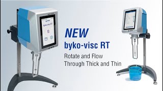 Rotational Viscometer  New bykovisc RT Introduction [upl. by Acirfa]