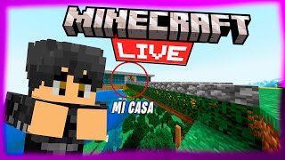 La CASA de AGUA  MINECRAFT EN DIRECTO [upl. by Ahtamas]