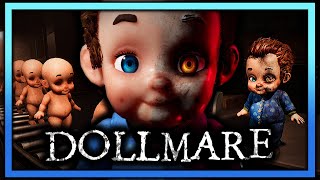 Dollmare  Indie Horror Game Demo [upl. by Eittak]