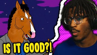 I REACTED TO BOJACK HORSEMAN FOR THE FIRST TIME [upl. by Adlemy]