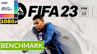 FIFA 23  INTEL Iris XE  Potato Spec Low Setting Gameplay [upl. by Nepsa]