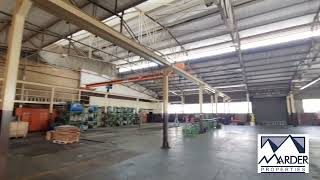 Neat 2600m2 Industrial Property To Let in Wadeville Germiston [upl. by Atteras]