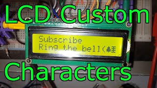 LCD Custom Characters 🔴 PIC Microcontroller Programming Tutorial 25 MPLAB in C [upl. by Aliuqat]