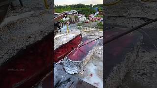 Red crystal stone 😱 shortsfeed viralshort viralvideo [upl. by Horatio374]