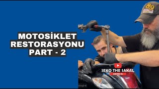 YAMAHA DELIGHT RESTORASYONU  TUNA MOTOSİKLET  PART 2 [upl. by Borras480]