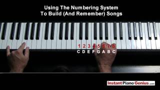 Part 2 Chord secrets for learning beginning piano fast to play hundreds of songs instantly [upl. by Ylram930]