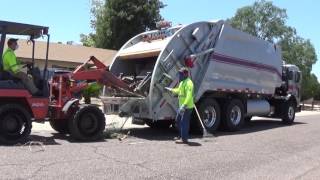 Newest Phoenix Bulk trash Truck [upl. by Hayyifas]