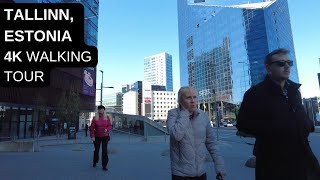 City walks series  Tallinn Estonia 4K walking tour [upl. by Gord]