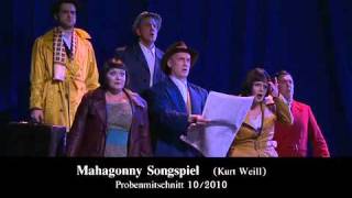 MAHAGONNY SONGSPIEL von Bert BrechtKurt Weill [upl. by Isborne]