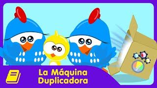 Gallina Pintadita Mini  Historieta  La Máquina Duplicadora [upl. by Durnan]