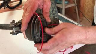 How to replace string on Homelite grass trimmer [upl. by Kress883]