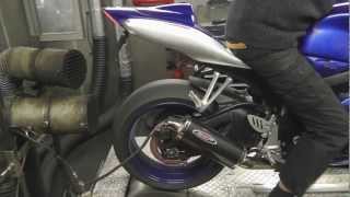 Suzuki GSXR 600 K6 Dyno  HdeB Sleen [upl. by Etak406]