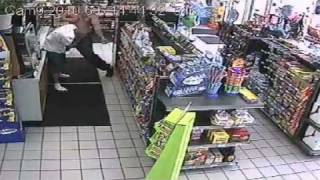 Circle K beating surveillance video [upl. by Caylor]